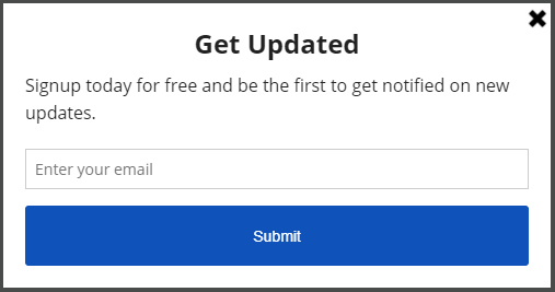 create opt-in form