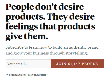 call to action buttons